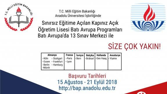 Anadolu Üniversitesi Batı Avrupa Programı Essen´de